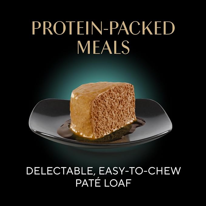 Sheba Perfect Portions Pate Wet Cat Food, Chicken & Tuna, 2.6 oz, 24 ct | Grain-free, made in USA, no fillers, no artificial flavors, complete & balanced all life stages, twin-pack trays