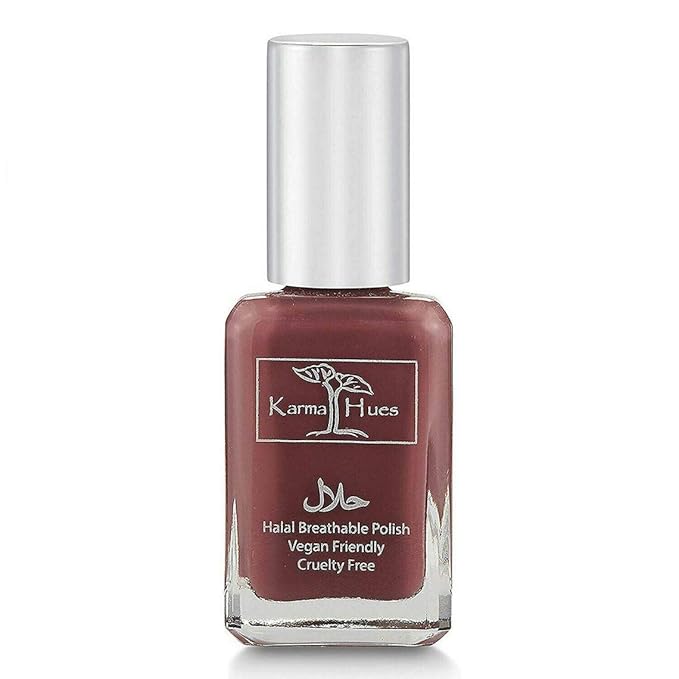 Karma Naturals Certified Halal Nail Polish - Breathable & Water Permeable, Wudu Friendly (Sufia)
