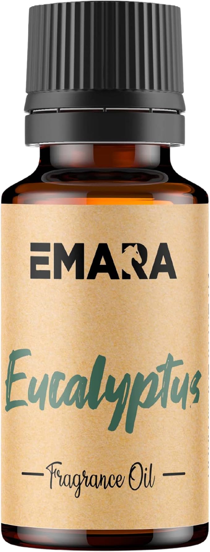 EMARA All Natural Herbal Eucalyptus Essential Oil for Diffusers, Skin Care, Aromatherapy Fragrance Oil, Organic Therapeutic Grade 15 mL (1/2 fl oz)