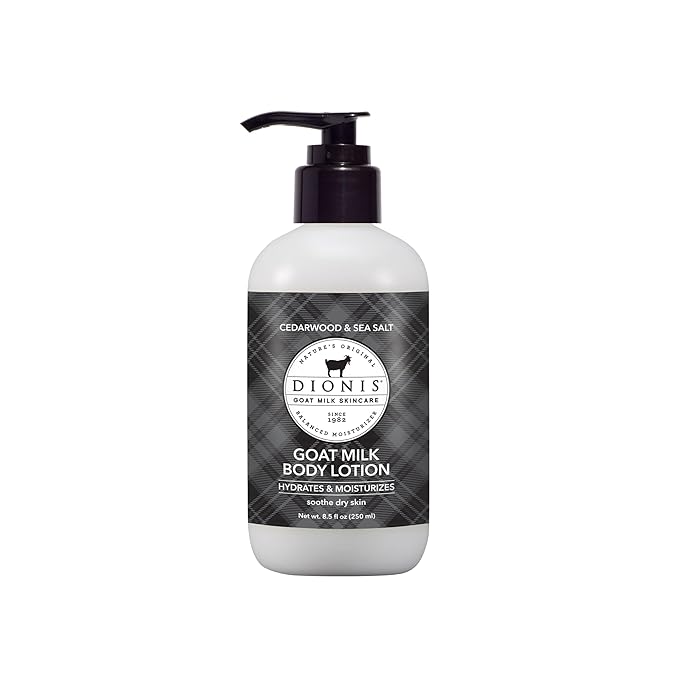 Dionis Goat Milk Body Lotion Cedarwood & Sea Salt 8.5 oz (Pack of 1)