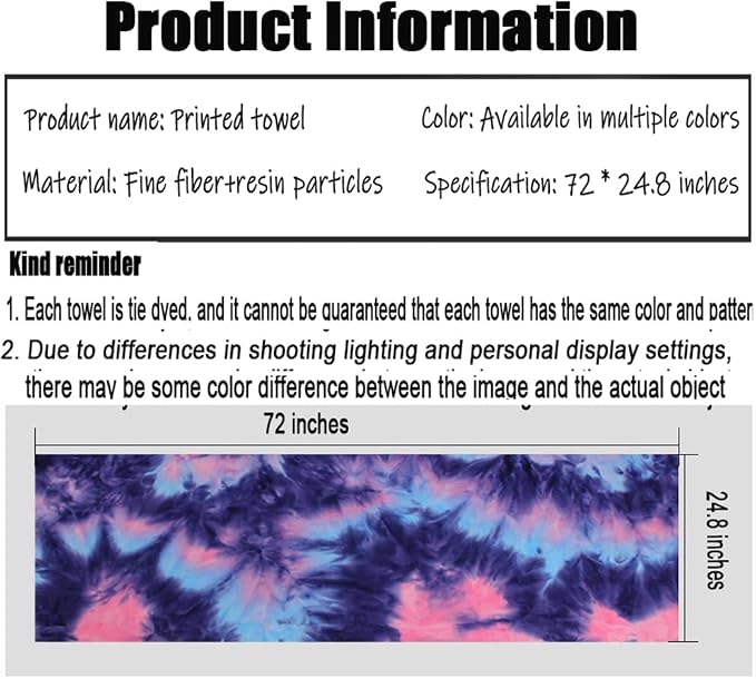 Yoga Towel for Yoga Mat, Non Slip Mat Cover for Hot Yoga, Washable Microfiber Light Weight (Pink-red)
