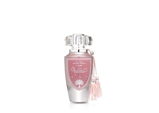 Lattafa Mohra Silky Rose for Women Eau de Parfum Spray, 3.4 Ounce / 100 ml
