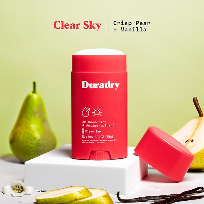 Clinical-Strength Antiperspirant Deodorant for Women and Men - Clean formula with Natural Ingredients, Odor, and Excessive Sweat protection for Armpits - Variety Set (Pack of 3)