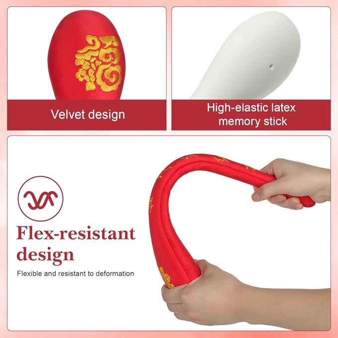 Handheld Massage Hammer Pat Stick for Body Pain Relief and Blood Circulation Portable Sha Board for Acupoint Therapy and Fatigue Recovery 18.89 Inch