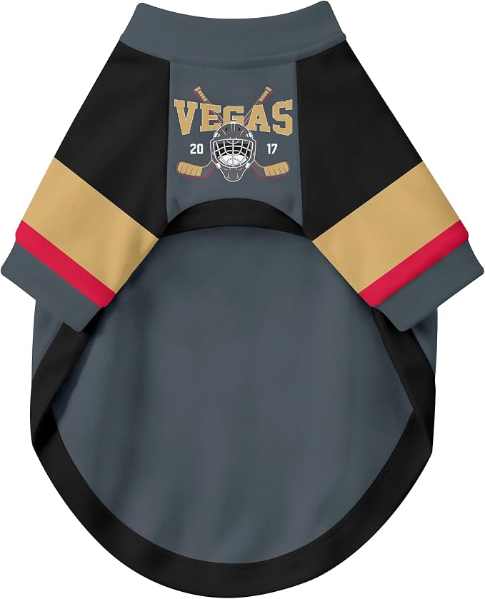 Vegas Dog Clothes Personalized Pet T Shirt for Dogs Gift | Custom Name Number Jersey Style Pet Shirt for Dog