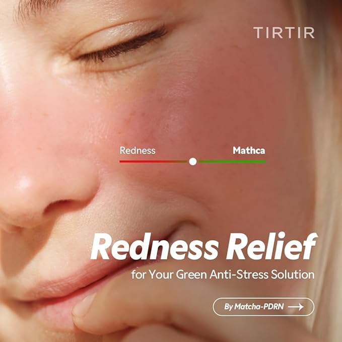 TIRTIR Matcha PDRN Calming Cream 1.69 Fl Oz | 24H Hydrating Korean Cruelty Free Moisturizer Daily Skin Care for Sensitive to All Skin