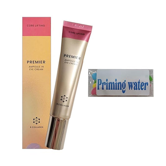 Deep Hydration & Brightening, Korean eye cream for PREMIER AMPOULE IN EYE CREAM Season 12, (1.35 fl.oz. X 1ea) dental floss