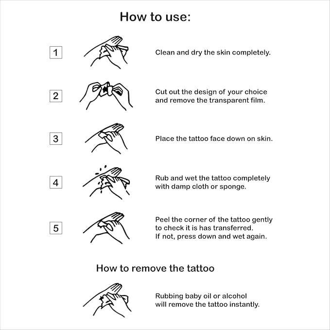Temporary Tattoos Party Supplies - set 30 Sheets Tattoos (Frogs)
