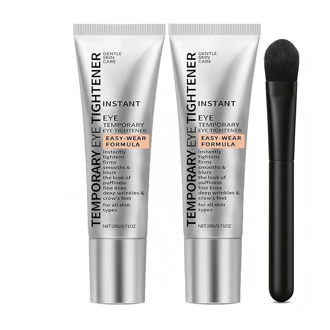 Instant Perfect Firming Eye Cream，Instant Firming Lotion for Puffiness, Fine Lines & Wrinkles, Lightweight Easy-Wear Formula, Gentle Skin Care for All Skin Types 2PCS
