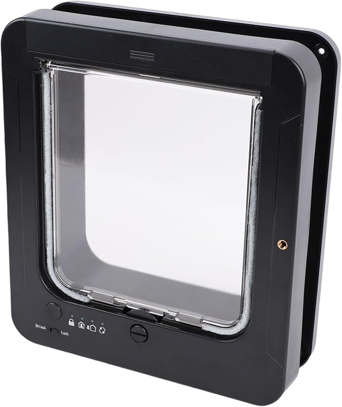 Smart Cat Gate, Automatic Detection, Easy Entry and Exit, Collar Activated, Flap Gate for Pets and Cats