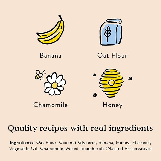 Bocce's Bakery Sweet Dreams Soft & Chewy Dog Treats, Banana & Honey (6 oz) | Oven Baked, Wheat-Free Everyday Dog Treat Cookies - Made with Real, Limited Ingredients and Baked in The USA