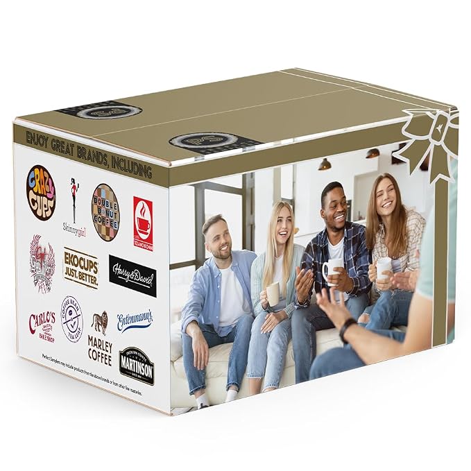Perfect Samplers Hot Chocolate Pods, Hot Cocoa Single Serve Cups for Keurig K Cup Brewers, 40 Count
