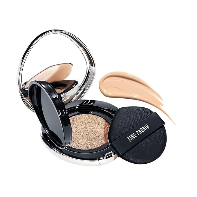 TIMELESS LUMINA MATTE PERFECTION CUSHION | Full Coverage, Weightless, Skin fit, Velvety Matte Finish, Oil-Control Waterproof Fondation, Sweatproof Flawless BB Cream CC (02 BIRCH)