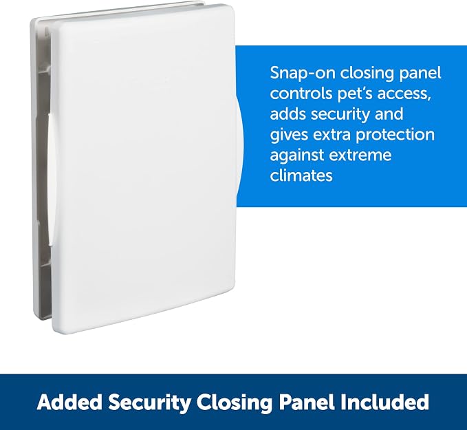 PetSafe Extreme Weather Plastic Pet Door, Medium