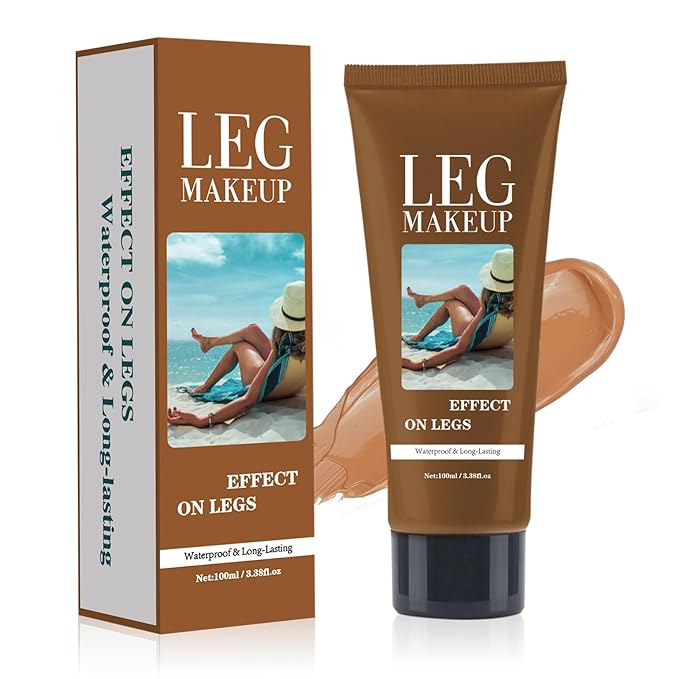 Legs Makeup Waterproof No Transfer - Beauty Body Concealer Tattoo Cover Up Makeup Long Lasting Body Foundation for Scar, Tattoo All Skin Tones (#01 Bronze)
