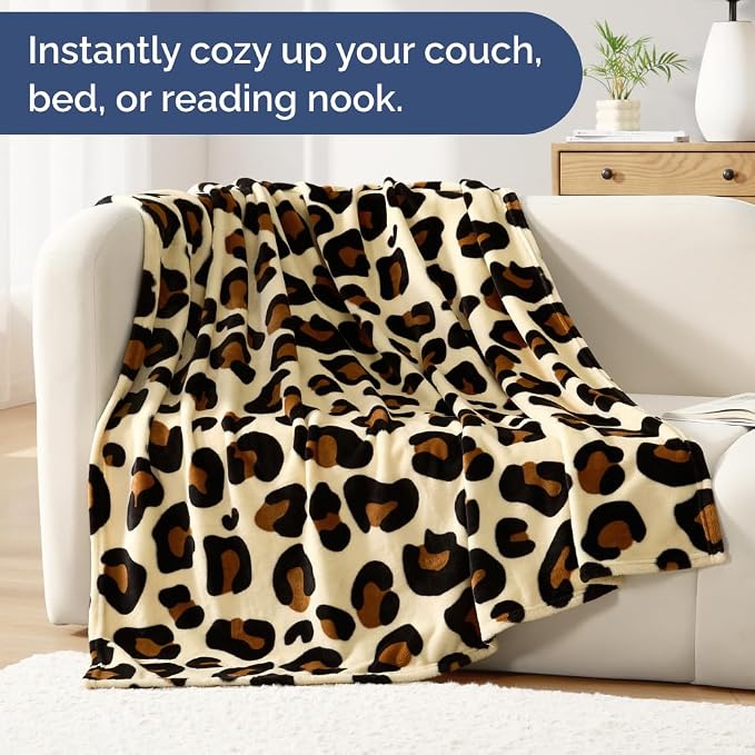 Ultra Soft Fleece Blanket - Flannel Fleece Luxury Blanket - Lightweight for Couch Bed Chair - Thick, Warm and Breathable - All Season Cozy Fuzzy, Anti-Static Microplush Bedding, Queen, Design 272