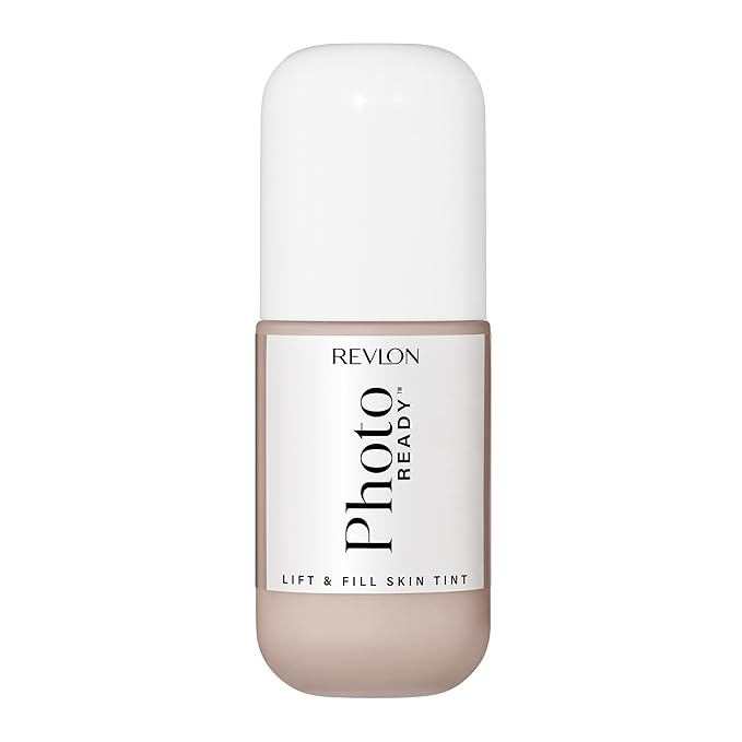 Revlon PhotoReady Lift & Fill Skin Tint, Dewy Foundation with Sheer Buildable Coverage, Lightweight & Hydrating, 150, 1 fl oz