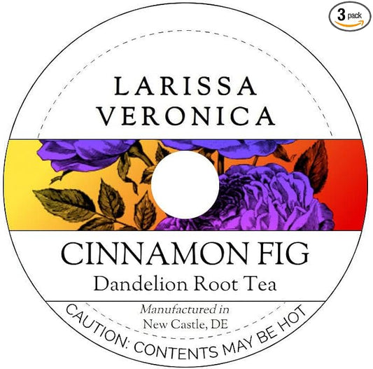 Cinnamon Fig Dandelion Root Tea (Single Serve K-Cup Pods) (12 pods, ZIN: 575379) - 3 Pack