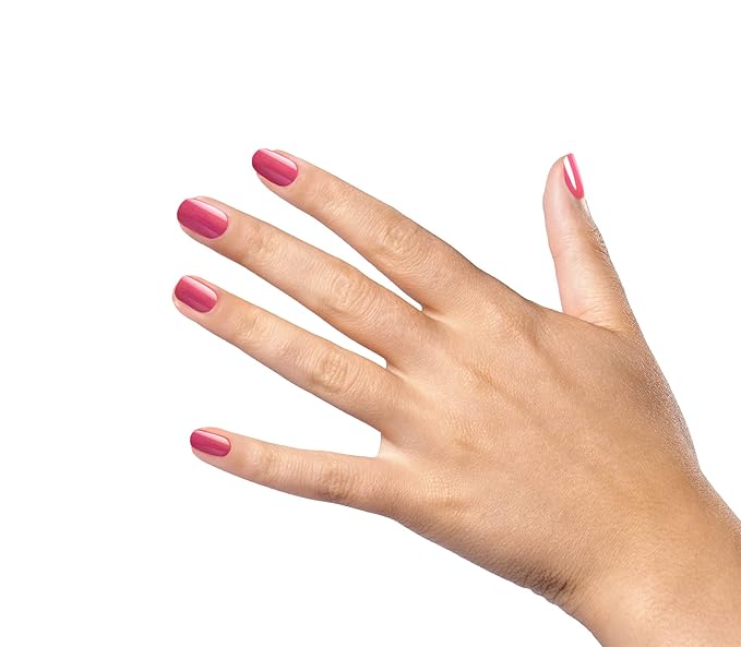 duri Nail Polish, 743 Head Over Heels, Pink Shimmer, Glossy Finish, Semi-Sheer Coverage, Quick Drying, Lasting, 0.45 Fl Oz