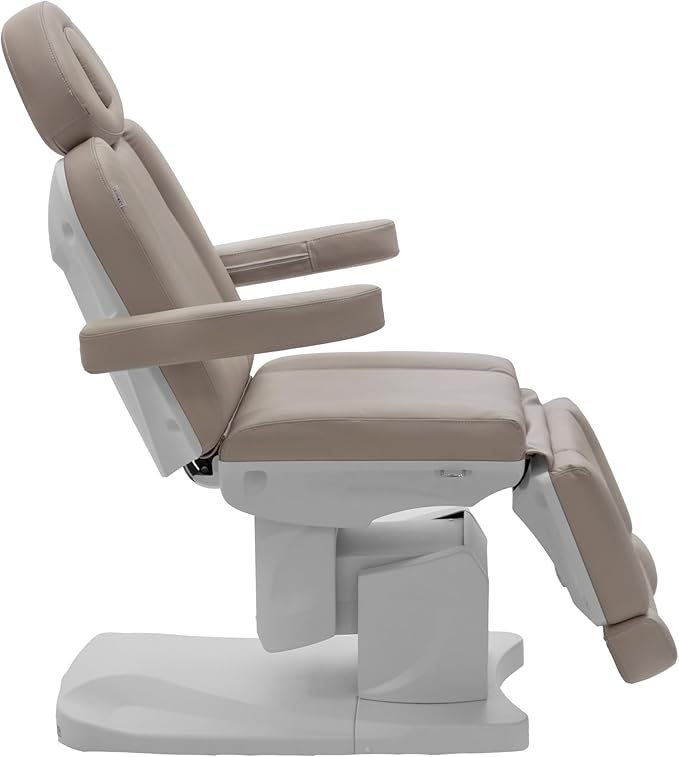 SKINACT Bellage Electric Treatment Table (Chair) 4 Electric Adjustable Motors (Taupe)