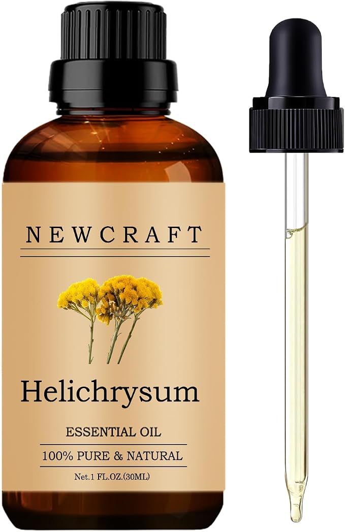 Helichrysum Essential Oils, 100% Pure and Natural Essential Oil for Aromatherapy Diffuser - Helichrysum/1 Fl Oz