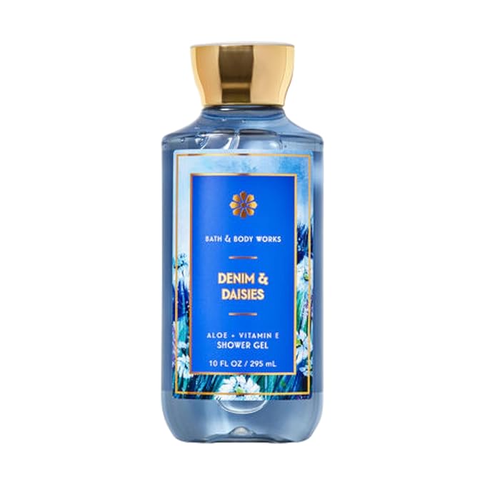 Bath & Body Works Signature Collection Shower Gel For Women10 fl oz (Denim & Daisies)