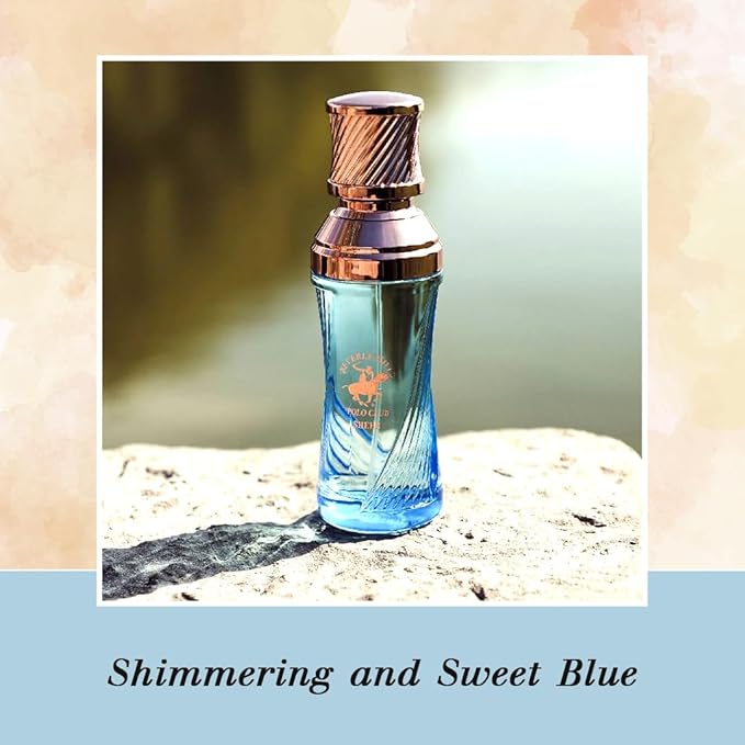 Beverly Hills Polo Club SEXY BLUE - Perfume for Women with Notes of Vanilla, Musk & Sandalwood- Sweet Floral Fragrance Scent - Eau De Parfum Spray 3.40fl.oz / 100ml