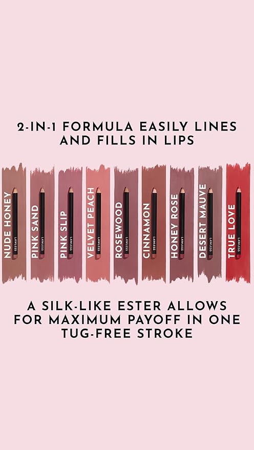 Lawless Women's Forget the Filler Definer Liner, Burnished, Red, 0.04 Ounce