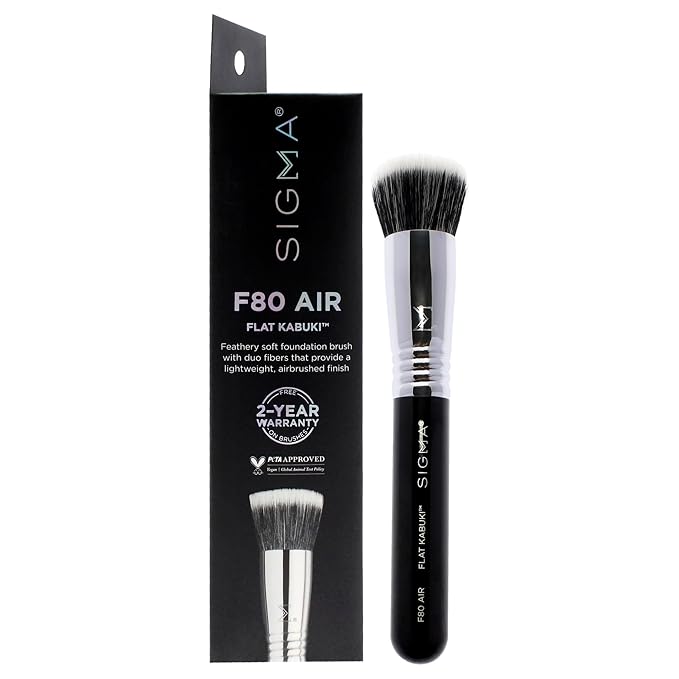 Sigma Beauty F85 Airbrush Kabuki Brush (F82 Round Kabuki Brush)