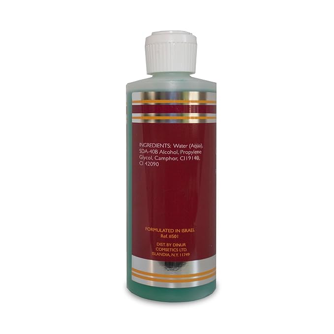 Dinur Cosmetics Bio Clean Camphor Lotion for Oily & Problem Skin Balances Skin Texture Helps Drying & Fight Blemishes 4 fl. oz. 120ml