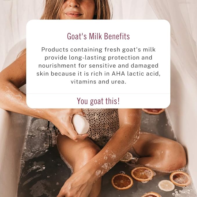 Nature by Canus Bar Soap, With Fresh Canadian Goat Milk, Vitamin A, B3, Potassium, Zinc, and Selenium White Goat's Milk, 5 Ounce (Pack of 1) (Model: 9924)
