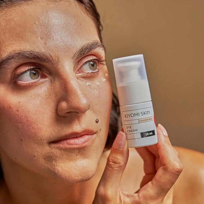 Under Eye Cream - Hydrating Eye Moisturizer with 5-ALA, Ceramides & Peptides for Dark Circles, Puffiness, Fine Lines - Fast-Absorbing Treatment for Sensitive Skin - Made in Germany
