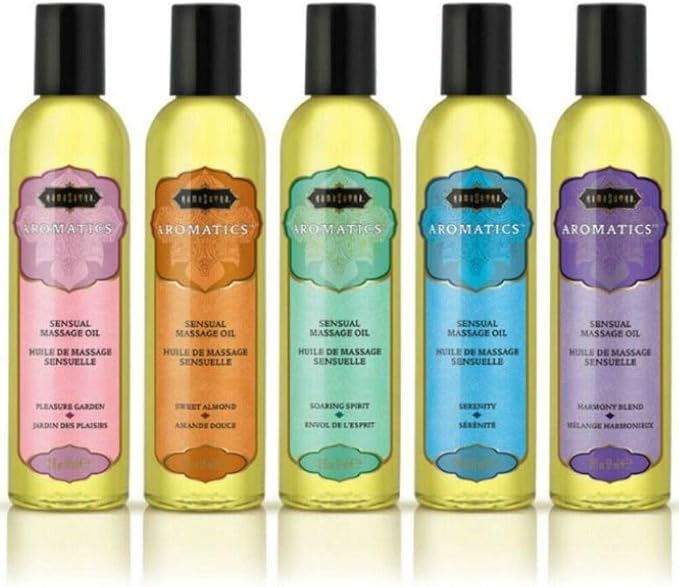 Kama Sutra Aromatic Massage Oil Display, 15 Count