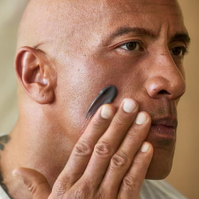PAPATUI by Dwayne Johnson Exfoliating Facial Scrub for Men | Unscented | Visibly Smooths Wrinkles & Fine Lines | Made with Peptides, Volcanic Ash, Niacinamide, & Hyaluronic Acid | 4oz