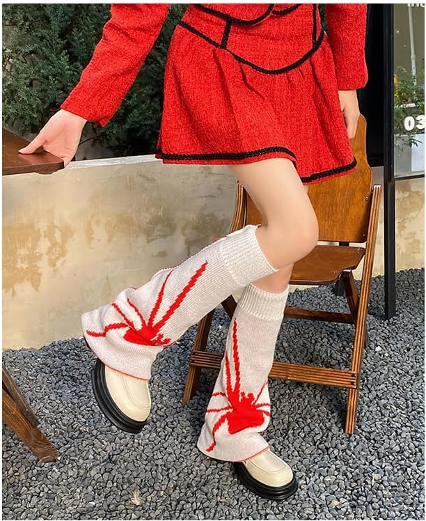Sexybody Women's Leg Warmers Fashion Knit Warmers Long Socks Cute Y2K Kawaii Japanese Lolita Harajuku Accessories for Girls