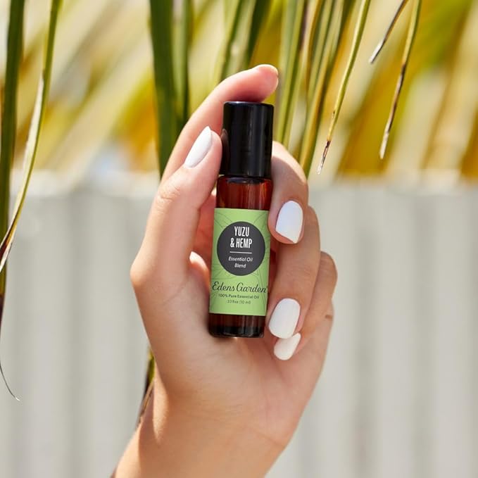 Edens Garden Yuzu Essential Oil Roll-On Blend- 100% Pure Premium Grade, Natural, Therapeutic, Aromatherapy, Kid & Skin Safe, The Best for Body, Wellness Pre-Diluted 10 ml (.33 fl oz)