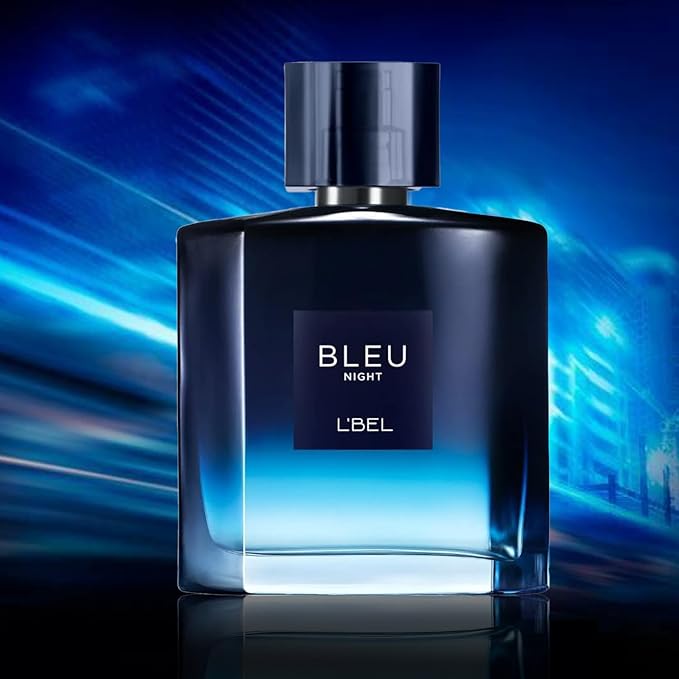 L'Bel - Bleu Intense Night Perfume for Men Long Lasting 100 ml