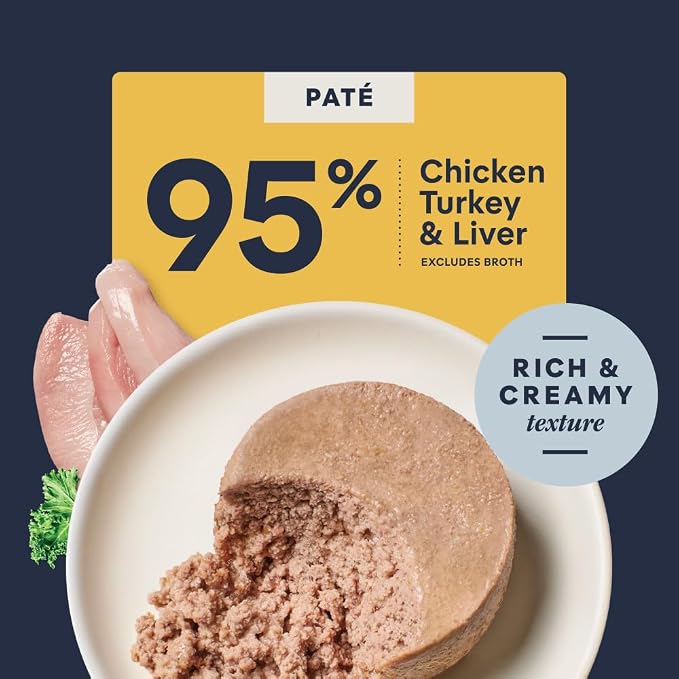 Instinct Original Pate Wet Cat Food, Grain Free Recipe - Real Chicken, 5.5 oz. Cans (Pack of 12) | Rich & creamy pate texture, high protein, real chicken, whole-food ingredients, grain-free, hydration support