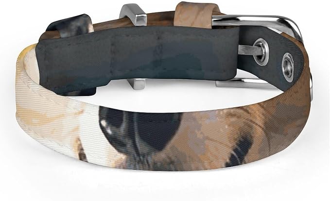 Smart Corgi Collar Easy-Fastening Buckle，Pet Supplies Adjustable ，Dog Collar The D-Ring Design Allows for Towing Or Hanging Tags，for Small to Medium-Sized Dogs.