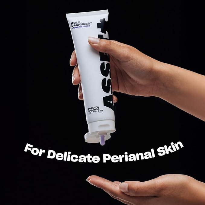 Hole Cleanser – Perianal-Optimized Gentle Daily Cleanser – 150ml (5oz) | Non-Ionic Surfactant System | Hydrates, Soothes & Neutralizes Odor | pH Balanced, Vegan, Formulated for Sensitive Skin