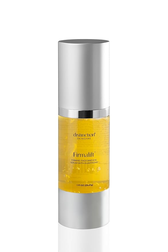 Distinction Firmalift Face & Eye Serum with Collagen & Elastisome – Anti Aging Hydrating Serum – Helps Smooth Fine Lines, Firm & Refresh Skin – Lightweight Daily Formula - 1 Fl Oz