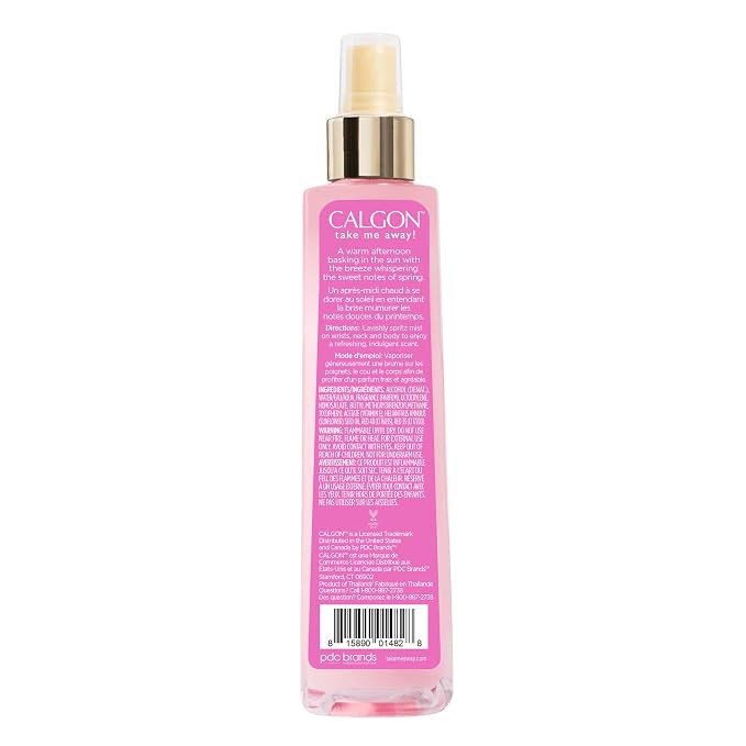Calgon Fragrance Body Mist (Japanese Cherry Blossom, 8-Ounce)