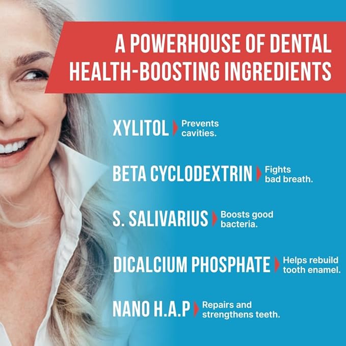 MOUTH SAVERS - 5-in-1 Advanced Oral Health Support - Fast-Acting, Easy-to-Use Solution Pack of 1
