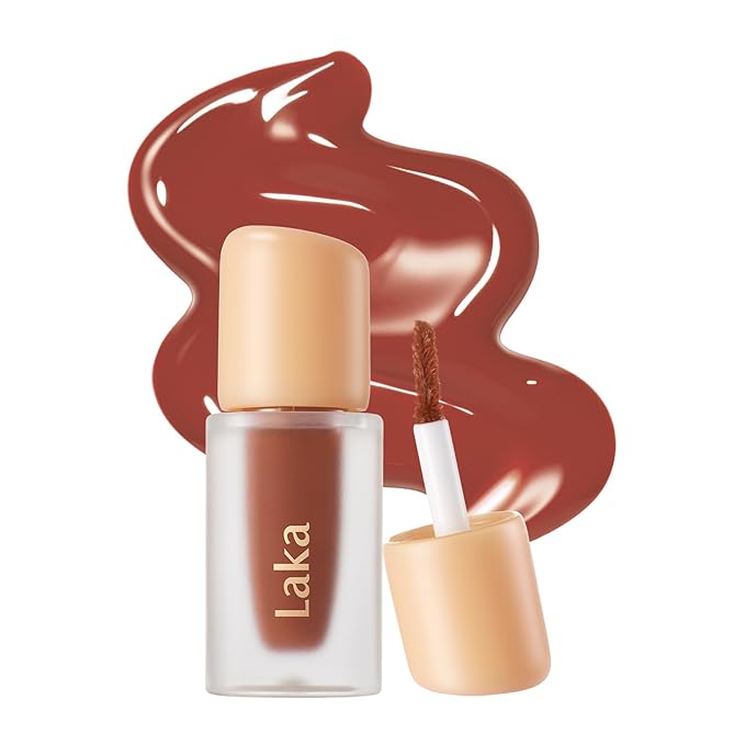 Laka Fruity Glam Lip Tint Mini Duo #108 Salty, #120 Caffeine Rose