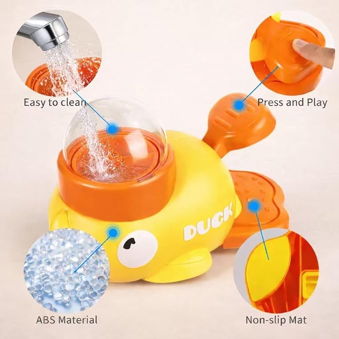Duck Dog Treat Dispenser Toy for Small Breeds - Interactive Slow Feeder Puzzle & Food Dispensing Toy, Mental Stimulation Puppy Chew Toy for Healthy Digestion & IQ Training (Yellow)