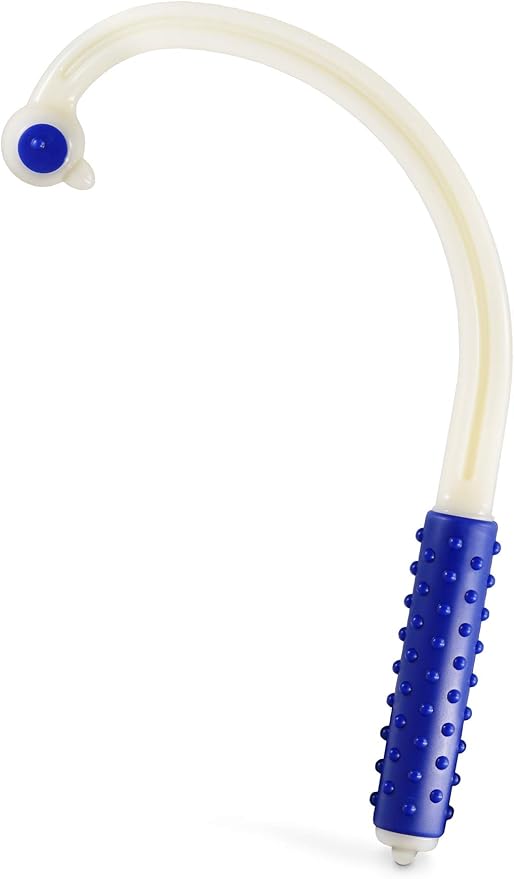 Body Back Mini FSA Eligible - Handheld Neck and Shoulder Massager, Trigger Point Massage Tool, Pressure Point Pain Relief, Deep Tissue Self Massager