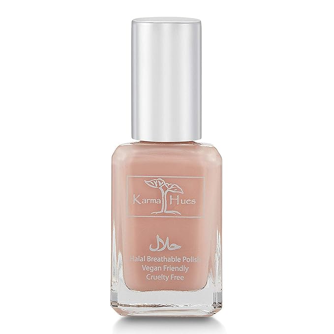 Karma Naturals Certified Halal Nail Polish - Breathable & Water Permeable, Wudu Friendly (Rihana)