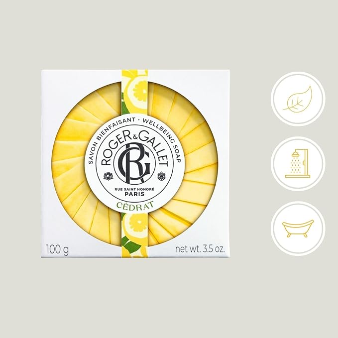 ROGER & GALLET | Body Wash & Body Soap for Women | Cedrat - Citron 3.5 oz