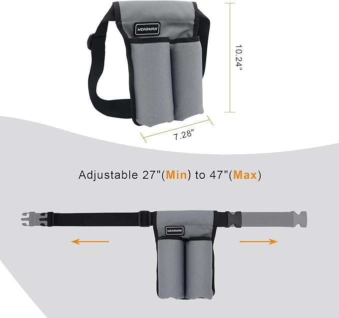 Massage Oil Holster, Adjustable and Durable Massage Holster, Bag only, Bottle not Included
