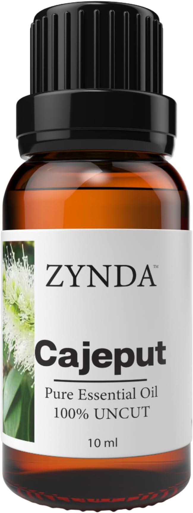 Cajeput Essential Oil - 100% Pure & Natural | Uncut Therapeutic Grade | Fresh & Invigorating Aroma | Lab Tested Organic Essential Oils for Skin, Aromatherapy, Massage, and Diffuser - 10ml